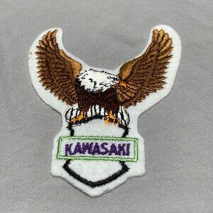 Vintage Kawaski Eagle Iron/Sew On Patch